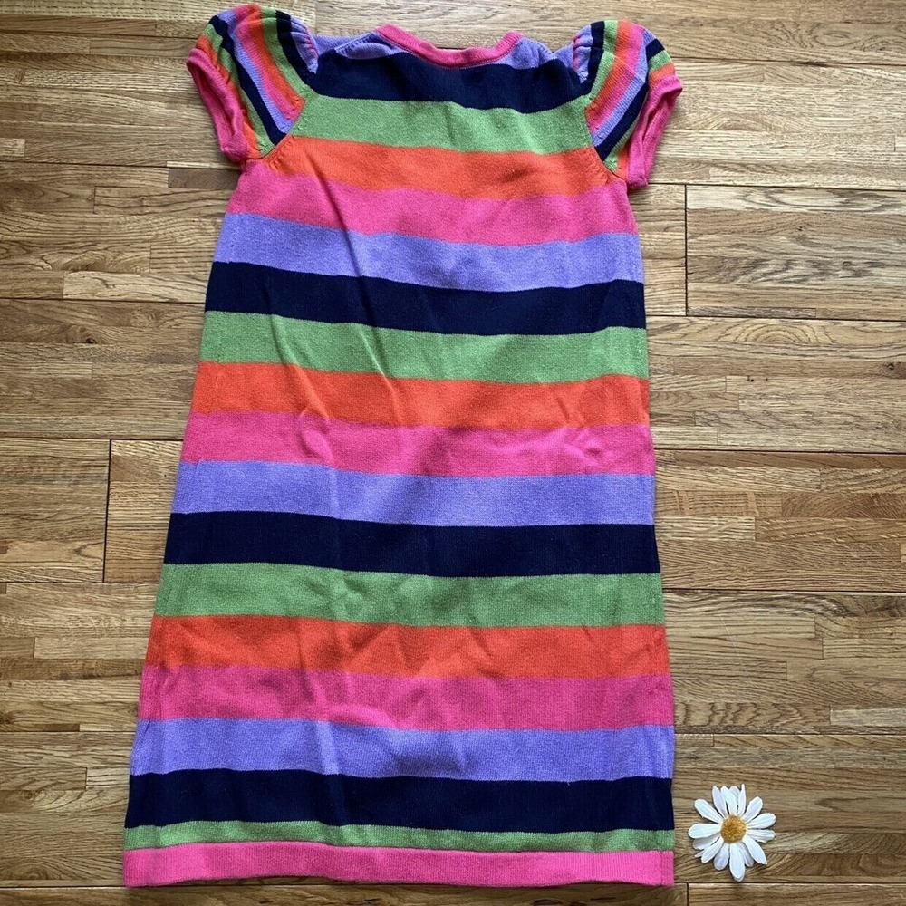 Hanna Andersson Striped Sweater Dress Size‎ 8 - Picture 8 of 8